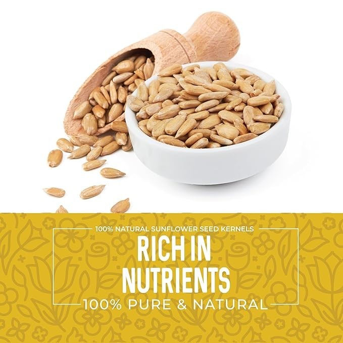 Sunflower Seeds Raw 2lbs - Unsalted to Eat - Shelled... gallery