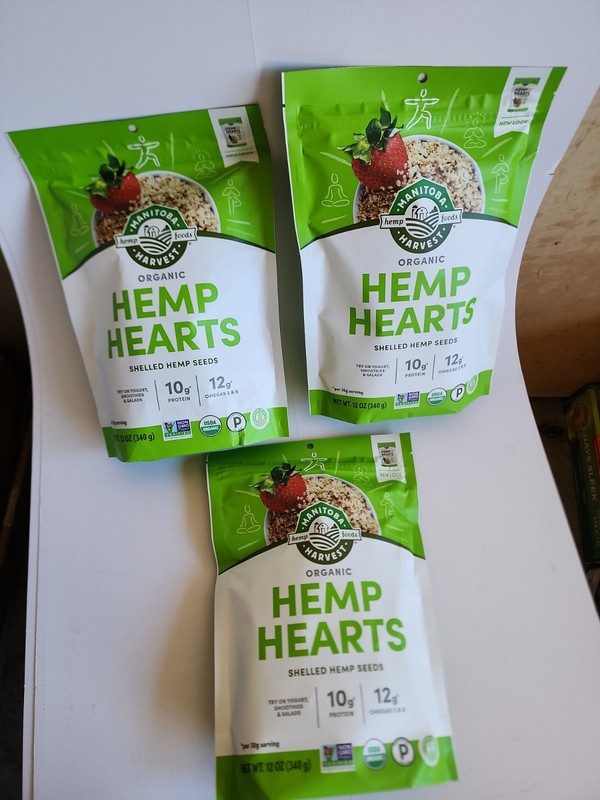 3× Manitoba Harvest Organic Hemp Hearts, 12oz, 10g Plant Based Protein and 12g gallery