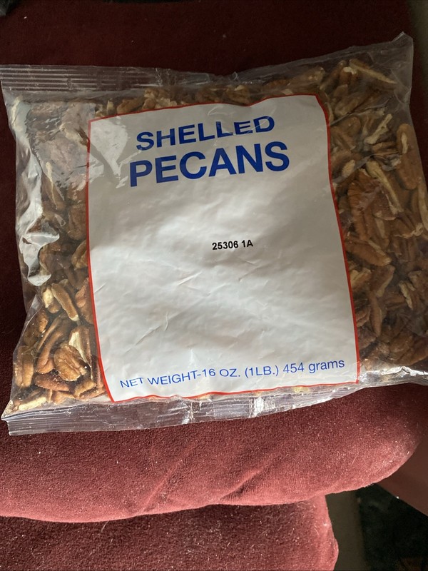 USDA Raw Pecans (No Shell, Premium, Whole, Natural) 1 LB