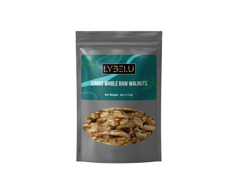 Jumbo Whole Raw Walnuts – 4oz