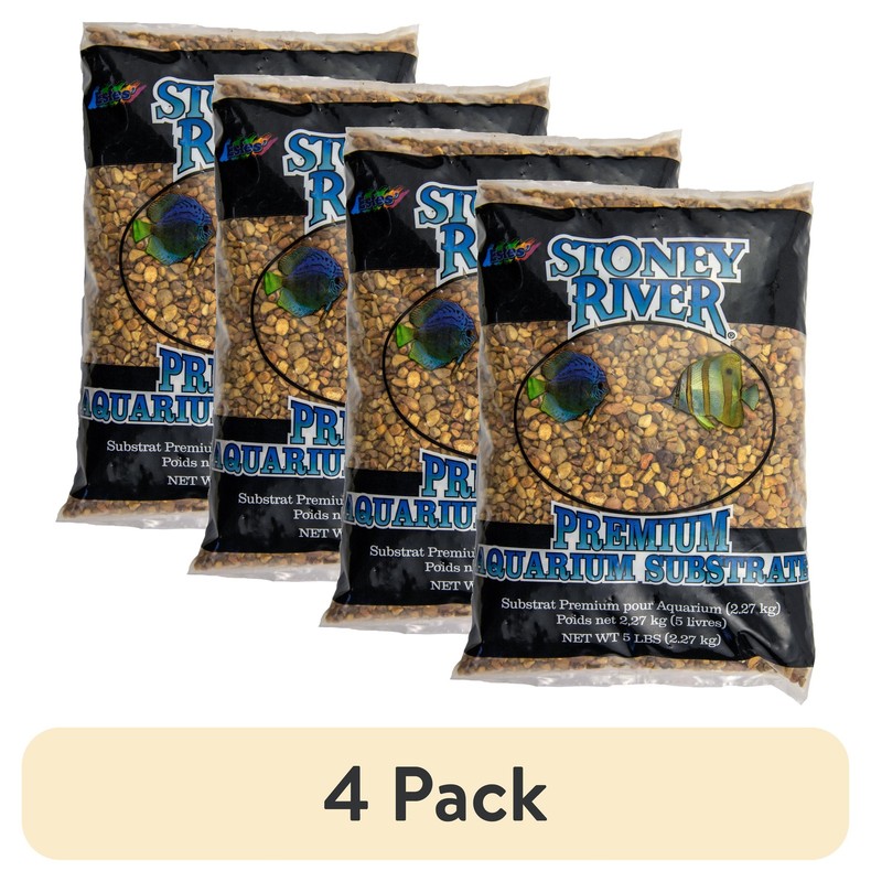 (4 pack) Natural Walnut Gravel 5 Lb bag