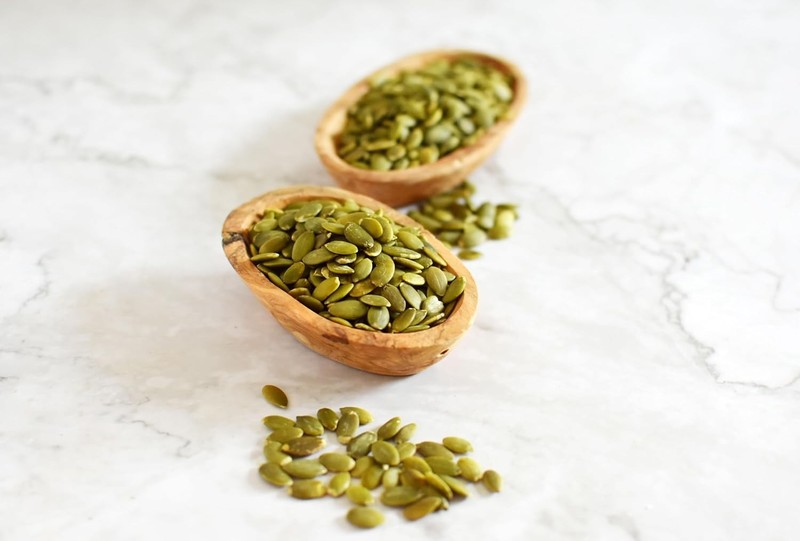 Organic Pumpkin Seeds 2 Lb No Shell Unsalted Gluten Free Non GMO Raw Roasted gallery