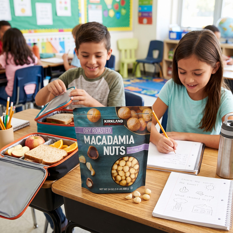 Kirkland Signature Dry Roasted Macadamia Nuts, 1.5 lbs gallery