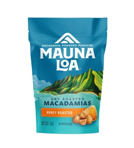 Mauna Loa Macadamia Nuts HONEY ROASTED Dry Roasted Bag / Pouch 8oz FRESH gallery