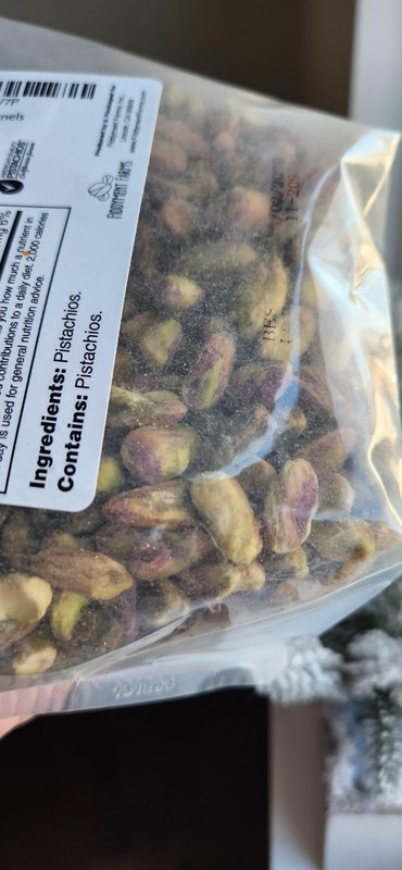2lb Resealable Unsalted Pistachios – Fresh California Grown Healthy Snack