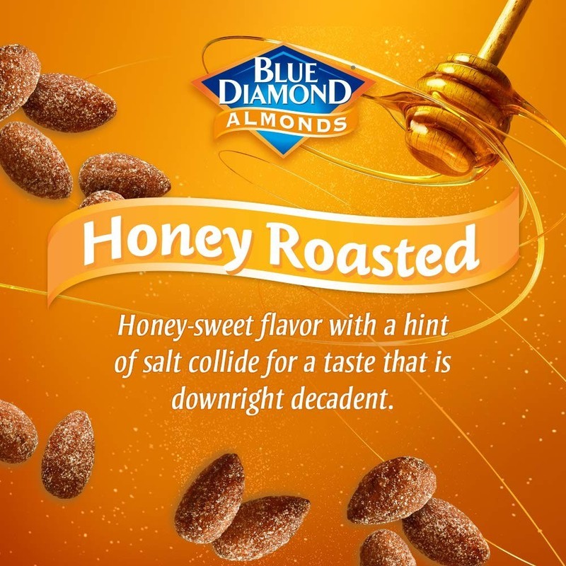 Honey Roasted Snack Almonds Honey Roasted 1 Pound gallery