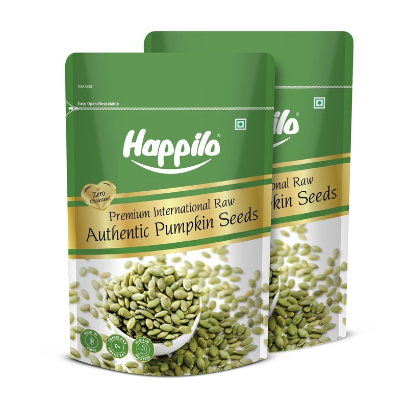 Happilo Premium Pumpkin Seeds & All Natural (Pack of 2) 200g