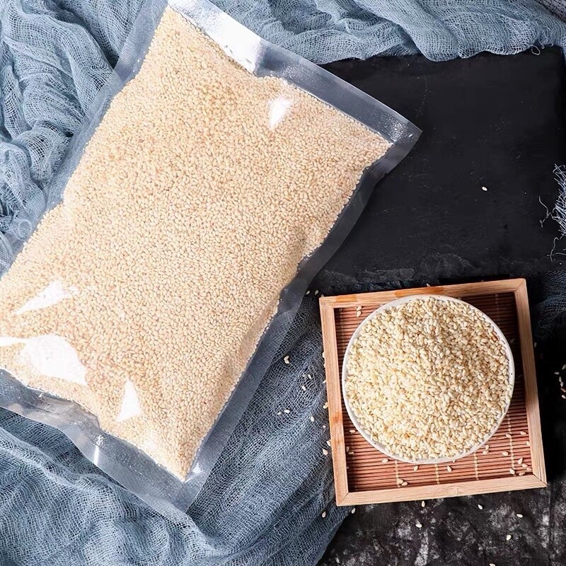 Raw Sesame Seeds White-Hulled 100% Organic Healthy High Quality Ceylon New 1Kg gallery