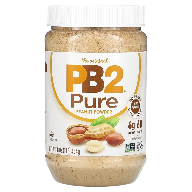 Pure Peanut Powder, 1 lb (454 g) gallery