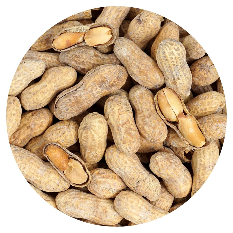 Peanuts in Shell Roasted and Salted, 2 Pound Bag, the Hampton Popcorn & Candy Co gallery