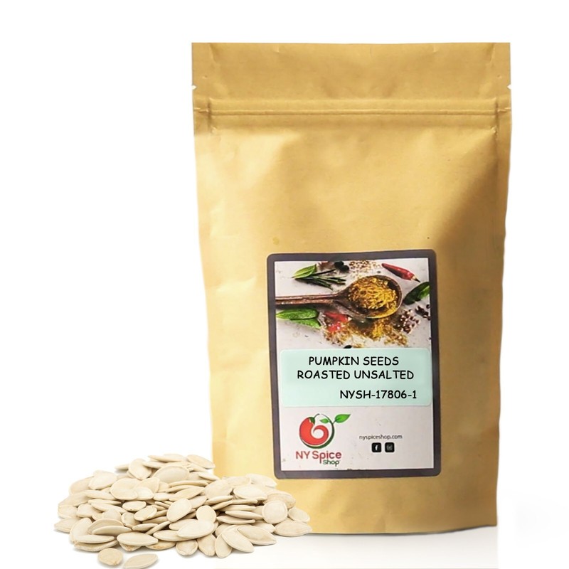 Pumpkin Seeds Roasted & Unsalted in Shell Premium Quality Weight 4oz-5lb