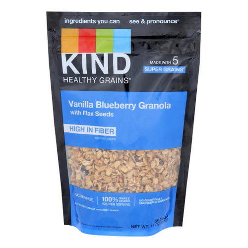 Vanilla Blueberry Granola Clusters 11 Oz(Case Of 6) By Kind