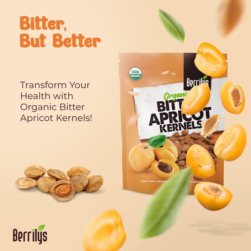 Organic Bitter Apricot Kernels - USDA Certified Organic Bitter Apricot Seeds ... gallery