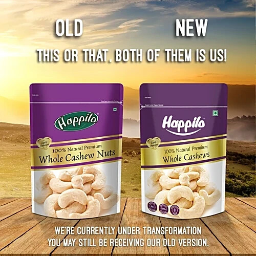 Happilo Natural Premium Whole Cashew Nuts, 200 g gallery
