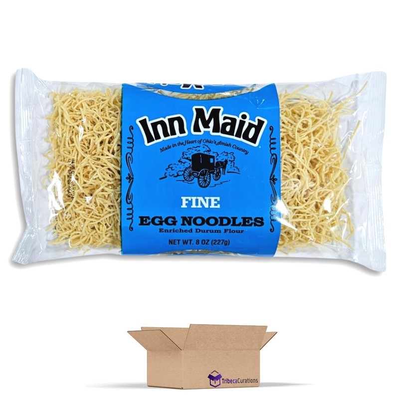 Fine Egg Noodles Value Pack | 8 oz, Pack of 6 gallery