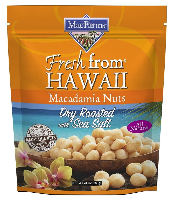 Fresh From Hawaii - Dry Roasted Macadamia Nuts 24 OZ gallery