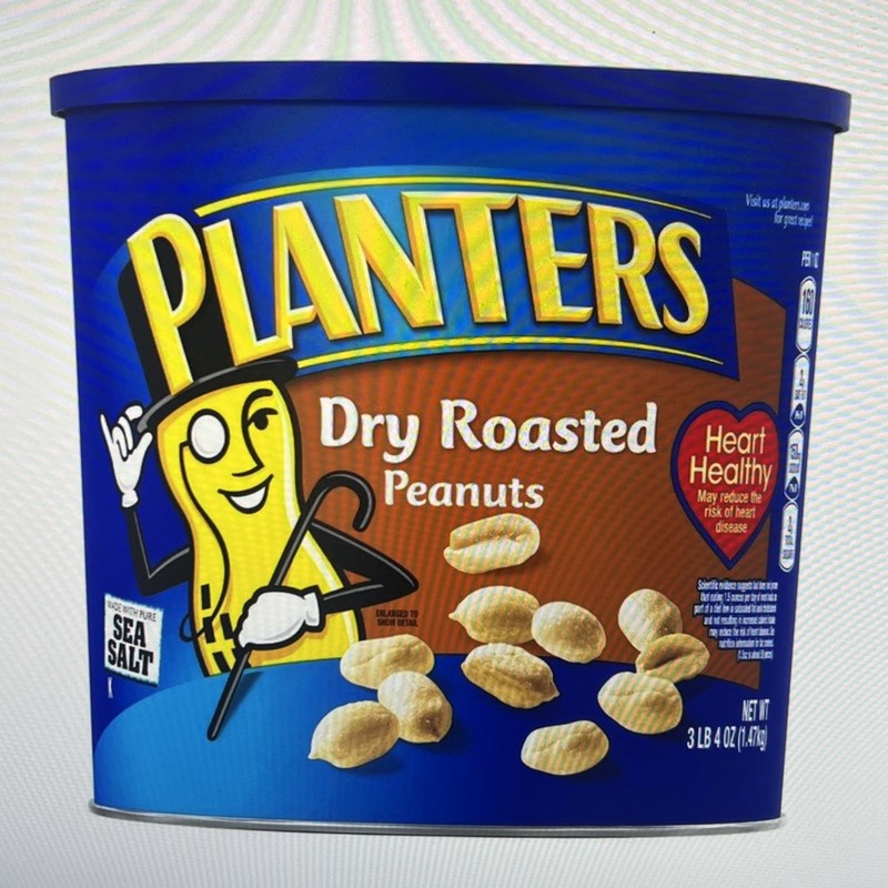 Planters Dry Roasted Peanuts 3.25 Lbs gallery