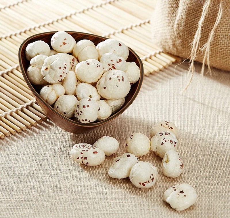 Fox Nut or Lotus Seeds (Organic Makhana) 250 Gram/8.5 oz Free Shipping (1 Pack) gallery