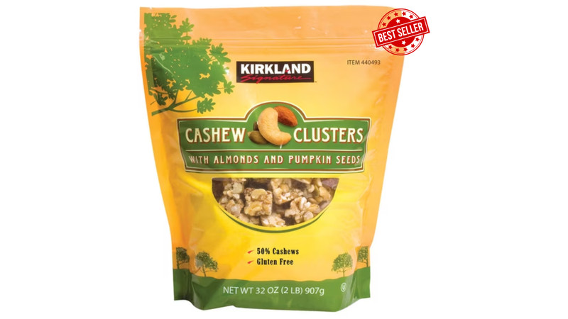 KIRKLAND SIGNATURE Cashew Clusters, 32 Ounce