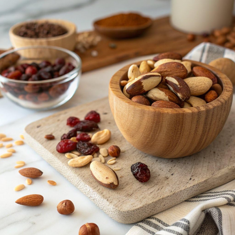 Premium Wild Harvested Raw Brazil Nuts, 1 Lb (16Oz) – High Selenium, Batch Teste gallery