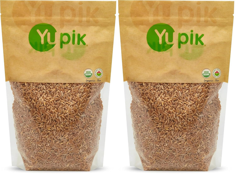 Organic Kamut Grains, 2.2 Lb (35.2 Oz), Non-Gmo, Vegan, Kosher, Raw Whole Grains gallery