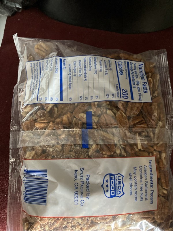 USDA Raw Pecans (No Shell, Premium, Whole, Natural) 1 LB gallery