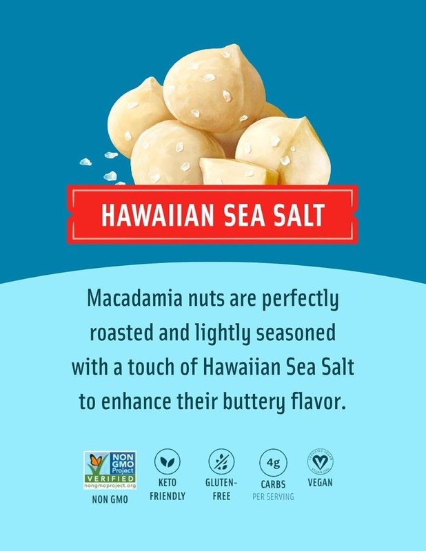 Mauna Loa Hawaiian Macadamia Nut Classic Variety Pack - 3 Pack of 4 oz Resealabl gallery