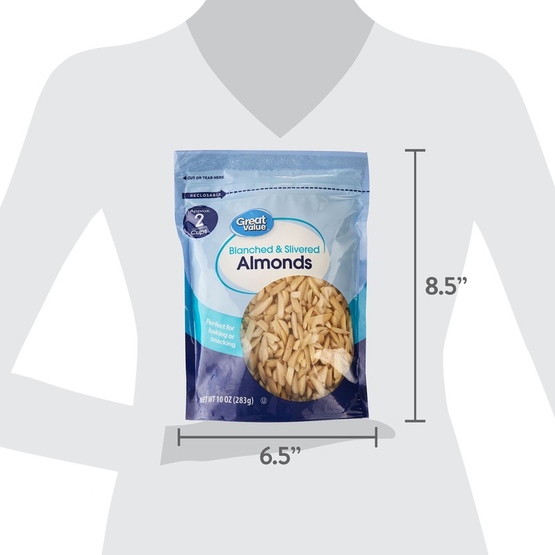 Blanched and Slivered Almonds, 10 oz gallery