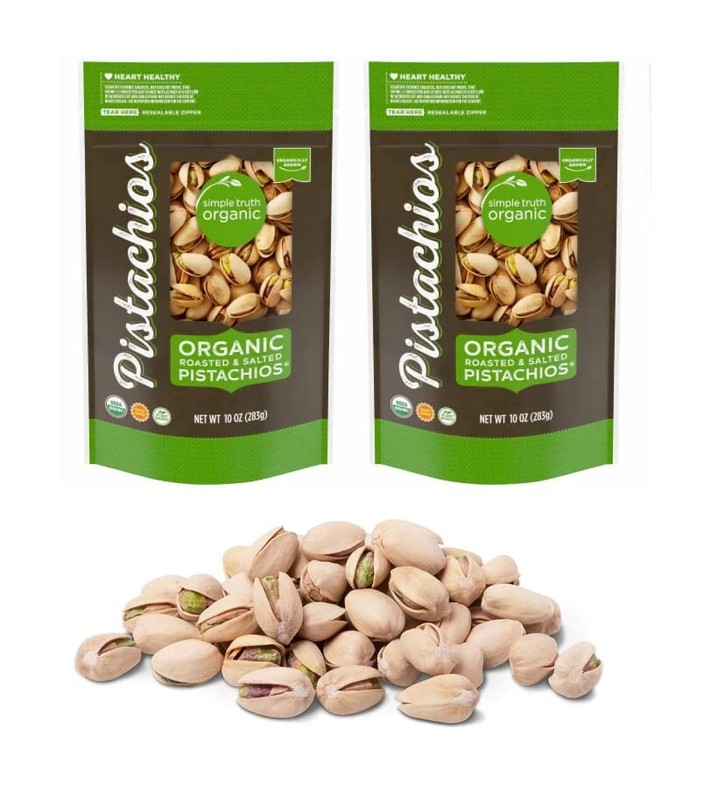 Roasted & Salted Organic Pistachios 2 Bags NT.WT.10 oz