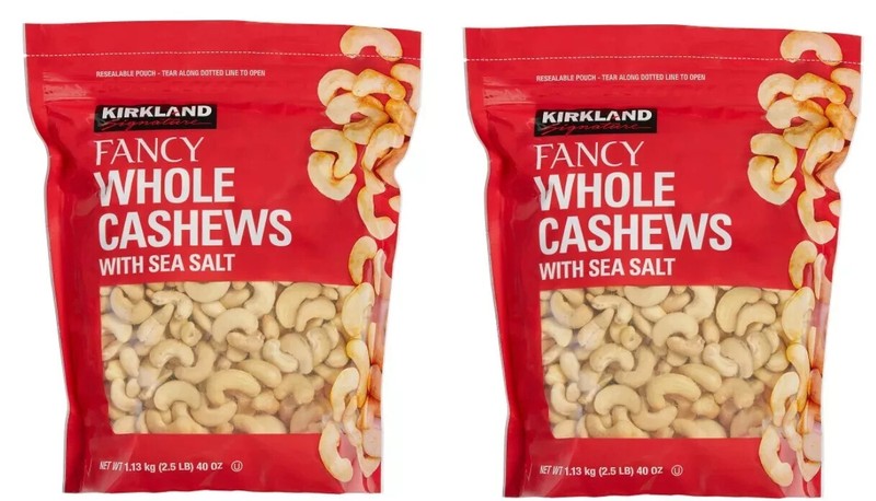 2 Kirkland Signature Extra Fancy Unsalted Mixed Nuts (2 Pack /5lbs) Holiday Siz