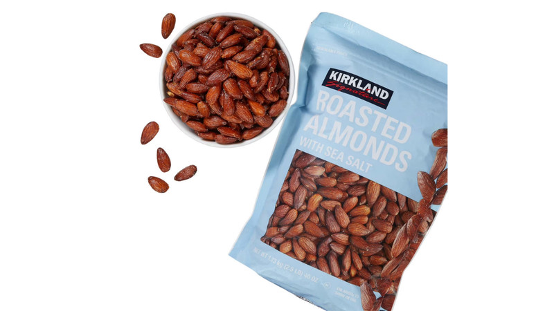 Kirkland Signature Roasted Almonds With Sea Salt, 2.5 lbs gallery