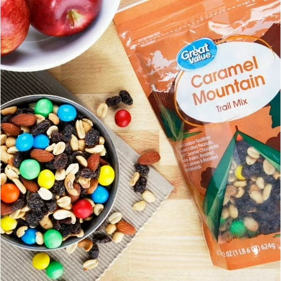 Great Value Caramel Mountain Trail Mix, 22 oz gallery