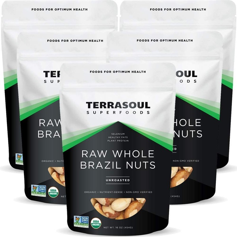 Organic Brazil Nuts 5 Lbs - Raw, Unsalted, High Selenium Superfood Snack gallery
