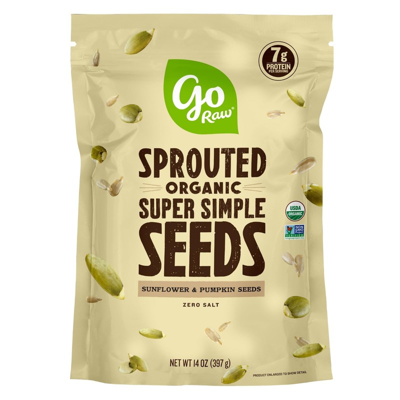 Sprouted Pumpkin & Sunflower Seed Mix, Keto Vegan Gluten-Free Snack, 14 oz