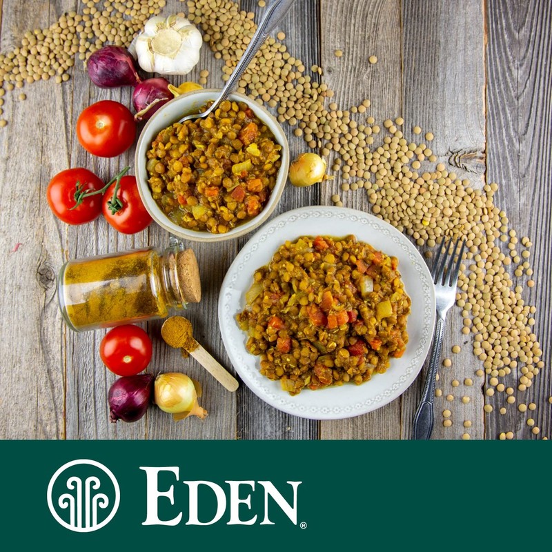 Eden Organic Lentils With Onion Bay Leaf 15Oz Pack Of 12 Vegan Kosher Protein gallery
