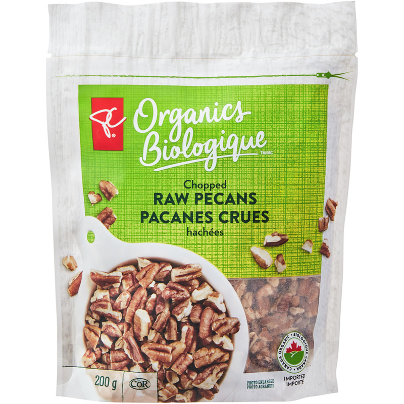 2-Pack PC Organics Chopped Raw Pecans