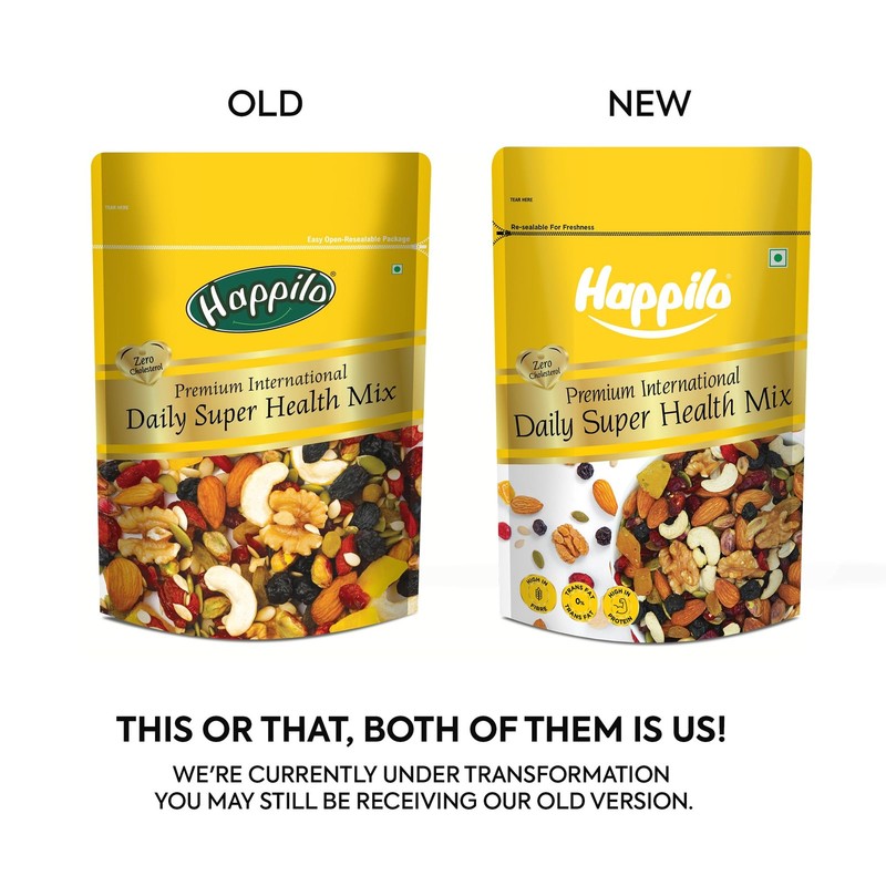 Happilo Daily Super Health Mix 160g �2 | Nuts, Seeds, Dry Fruits | Vegan Snack gallery