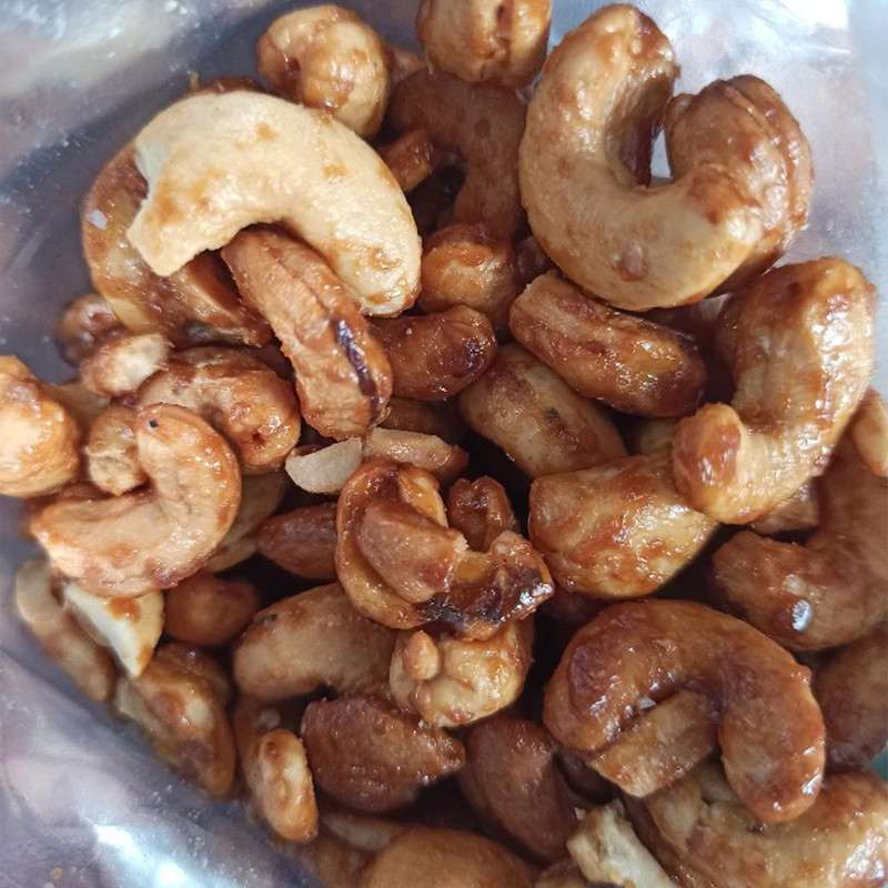 500g Honey Fried Cashew Nuts Roasted Sweet Crunchy Premium Cashews Snack Pack