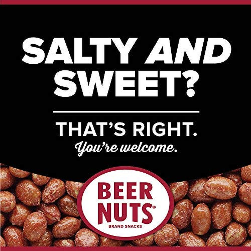 BEER NUTS Original Peanuts - Travel Size Sweet & Salty Bar Nuts - Gluten Free, K gallery