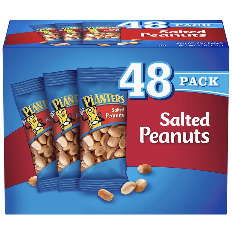 Planters Salted Peanuts ( 1 oz.,48 pk.) ~ Certified Kosher/7 g Protein per pack