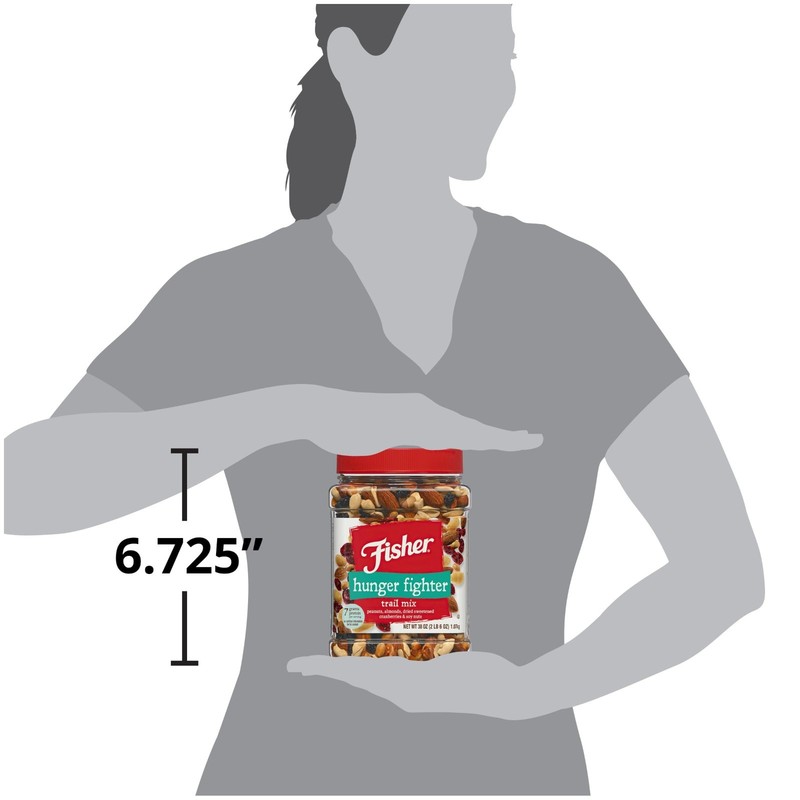 Bulk Trail Mix Snack - Peanuts, Almonds, Dried Cranberries & Soy Nuts, 38 oz gallery