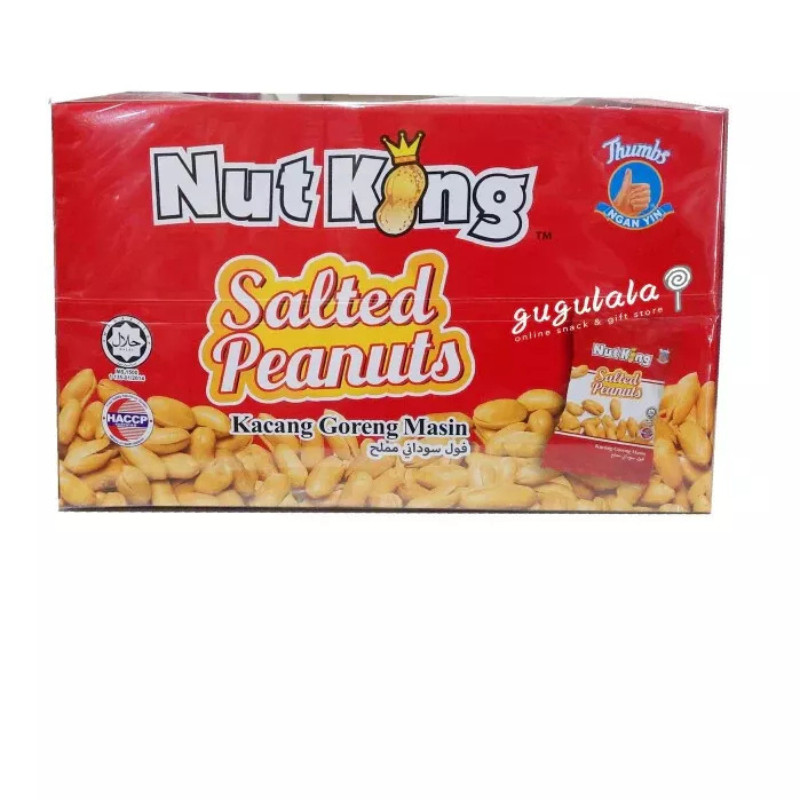 Nut Kings Salted Peanuts 36 packs x 12gm FAST SHIPPING gallery