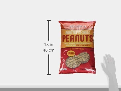 Hoody's In-Shell Classic Roast Peanuts Salted Premium Crunchy Snack 5 Pound 2-pk gallery