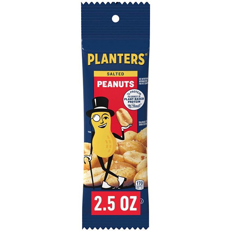 PLANTERS Salted Peanuts, 2.5Oz (15 Pack) gallery