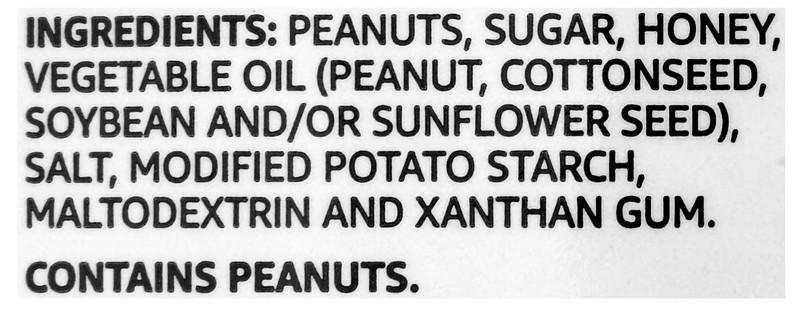 Amazon Brand - Happy Belly Peanuts, Honey Roasted, 42 Ounce gallery