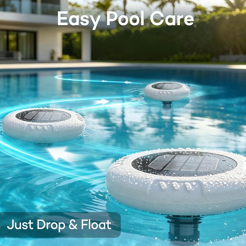 Solar Pool Ionizer – SelfCleaning Pool Ionizer with Copper Residue Collection... gallery