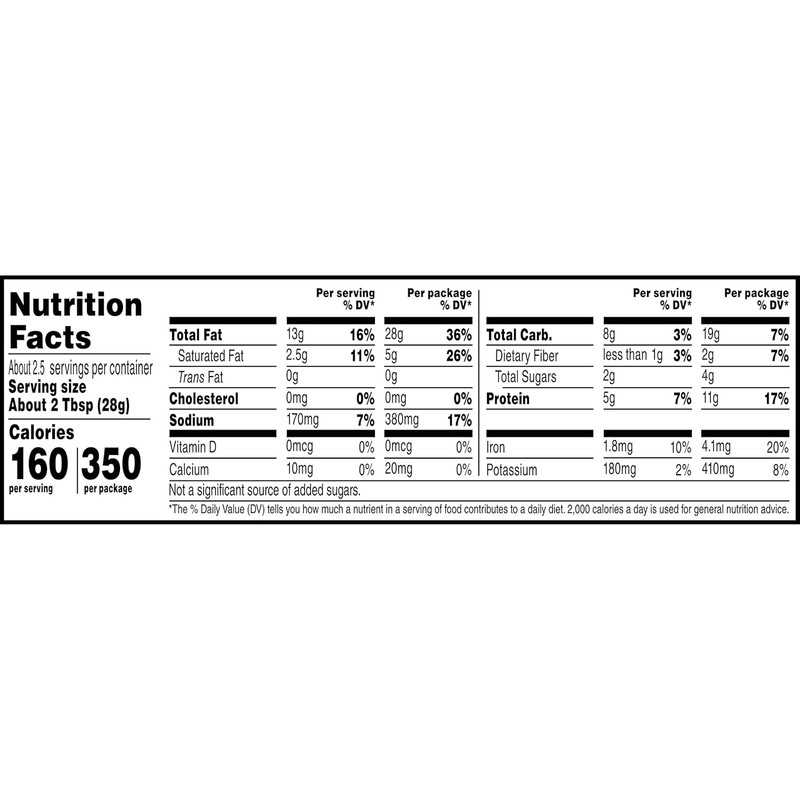 , Sea Salted Whole Cashews, 2.25 Ounce (Pack of 16)