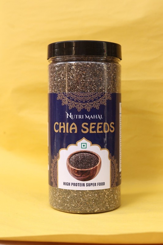 Nutri Mahal Organic Chia Seeds – 100% Natural, Real, Fresh and High Protein