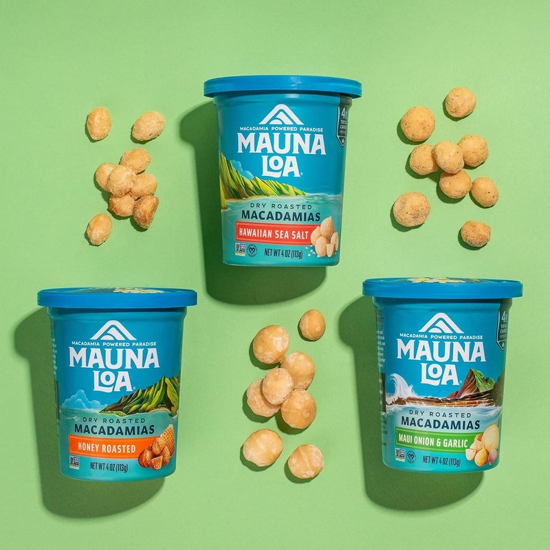 Mauna Loa Hawaiian Macadamia Nut Classic Variety Pack - 3 Pack of 4 oz Resealabl gallery