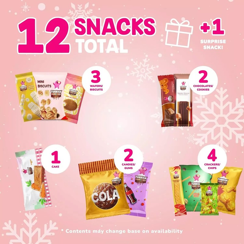 Turkish Munchies by Muekzoin Midi International Snack Box | Premium and Exotic F gallery